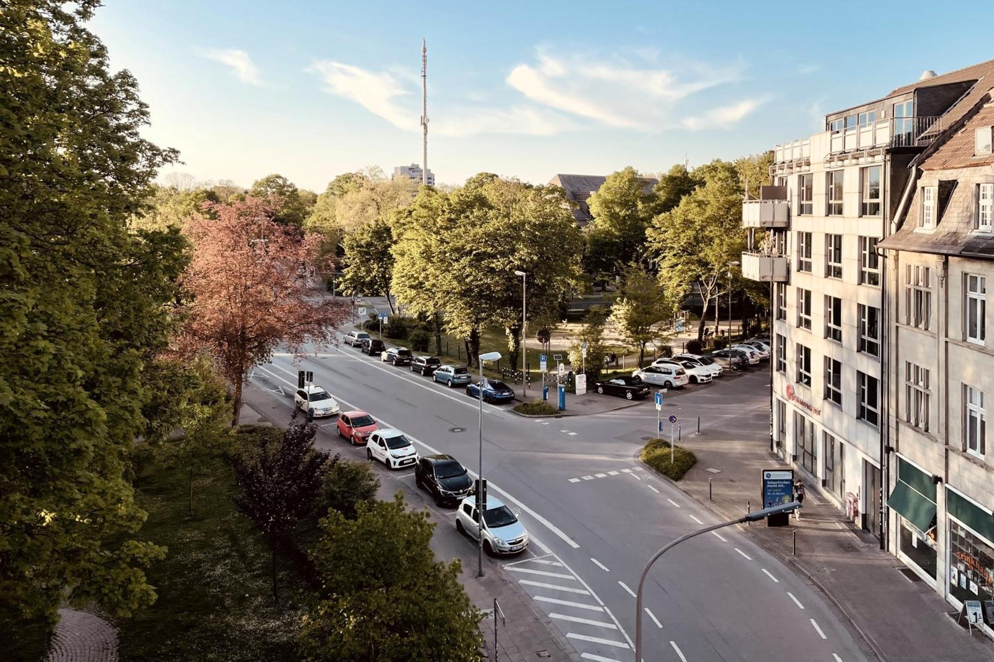 Appartement Domblick 2 I Balkon I Parkplatz I Naehe Veltins-Arena à Gelsenkirchen Extérieur photo